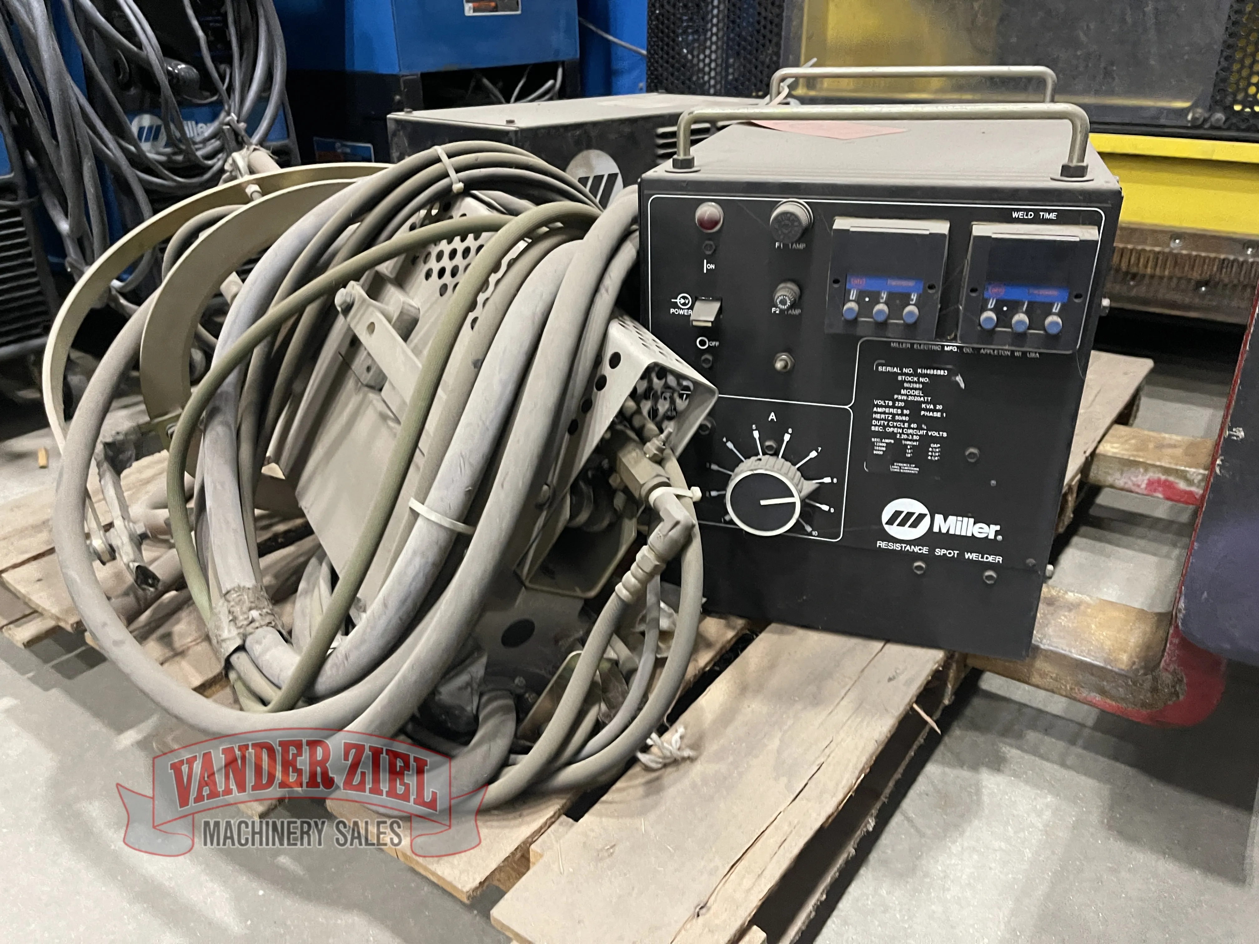 Miller 20 kVA Spot Welder, Model PSW2020ATT - Prefetch Image 8728