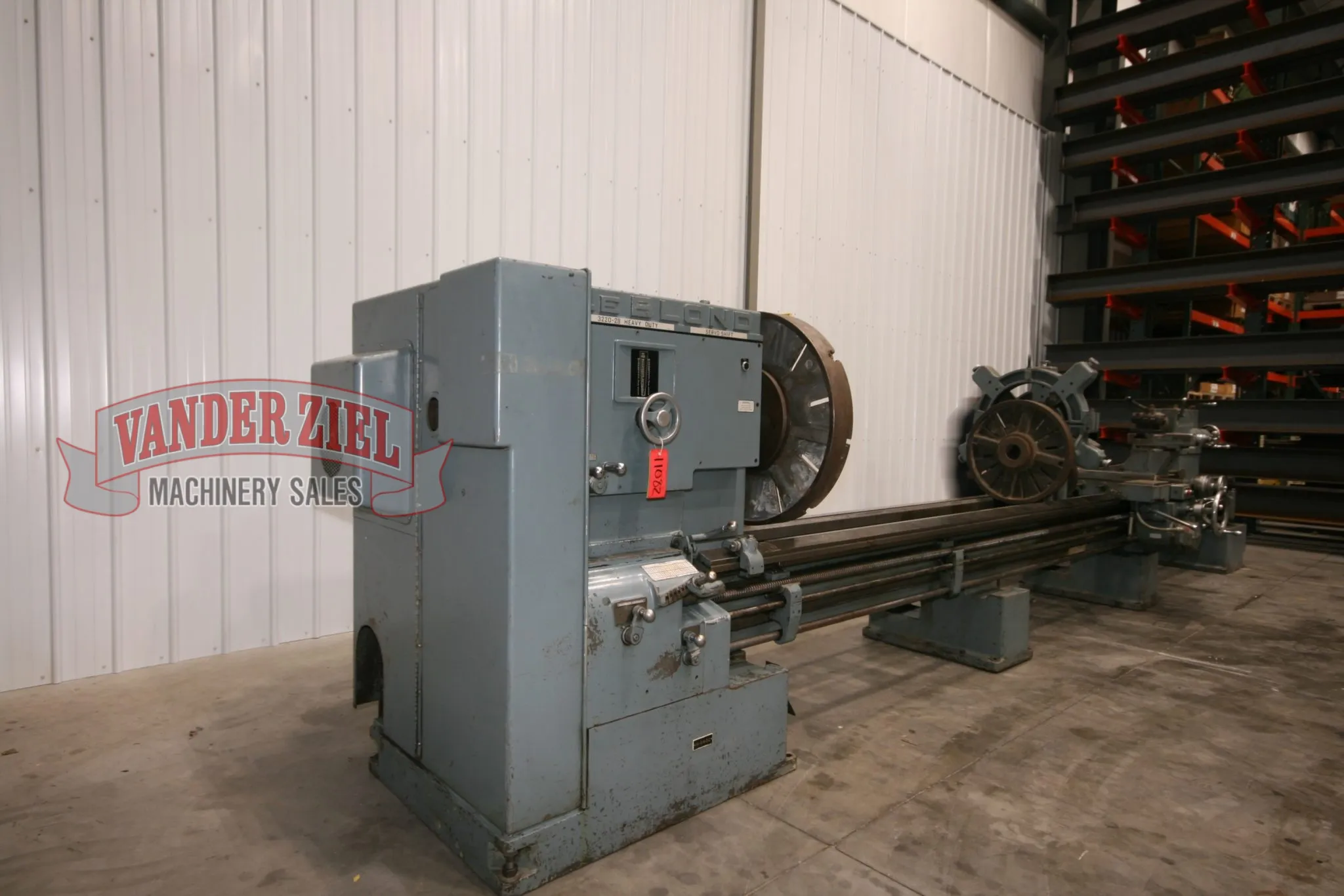 LeBlond 40" x 220" Lathe, Model 3220-28, 2 1/16” Spindle Bore - Prefetch Image 8930