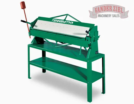 Tennsmith 4' x 16 GA Bench Mounted Box & Pan Brake, Model HBU48-16 - NEW