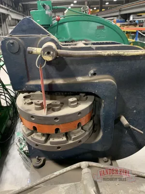 Rotex Rotary Turret Hand Punch, on floor stand, 12", 12 station - Gallery Thumbnail 3