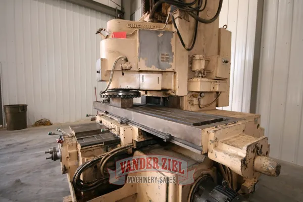 Cincinnati Model 550-20 Vercipower Vertical Mill, 94 1/2” x 20” - Gallery Thumbnail 8