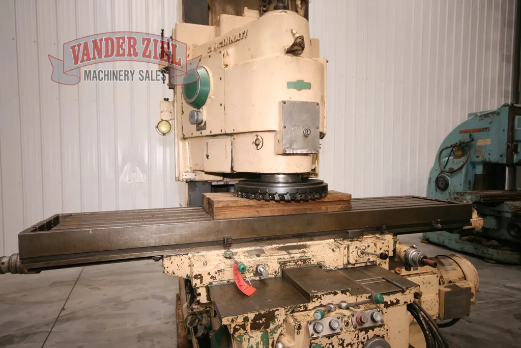 Cincinnati Model 550-20 Vercipower Vertical Mill, 94 1/2” x 20” - Prefetch Image 9969